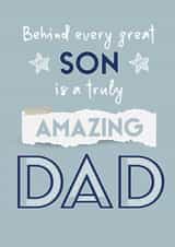 behind great Father's Day Card 36678 created by Betty Kitten