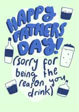 being reason Father's Day Card 16257 created by Milly Iris