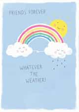 friends forever support card created by Jasperpie