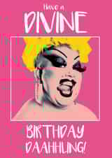divine birthday divine Birthday Card 28068 created by Simon Paulson