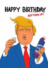 Trump themed card created by Kasia Cards