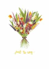 bouquet flowers Card 41006 created by hollyemmadesigns