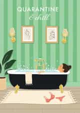 quarantine and Just because Card 42402 created by Olivia Slater