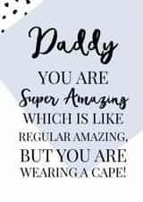 daddy amazing Father's Day Card 31481 created by Oh So Serendipity