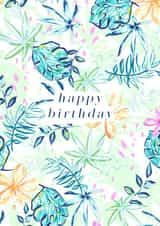 jungle tropical Card 30251 created by Sophie Wade