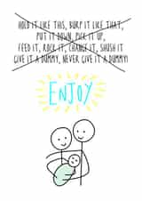 new baby new New Baby Card 17875 created by Hurrah For Gin