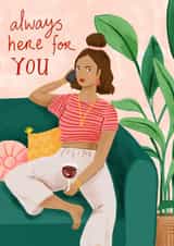 distance are you ok Thinking of you Card 18141 created by Carla Ellis