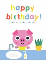 peppa pig Birthday Card 42835 created by scott barker