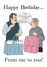 Birthday Social Distancing Chuckle Brothers Card created by Funnilyenough