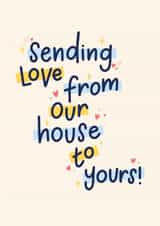 love typography Just because Card 18048 created by katie illustrated