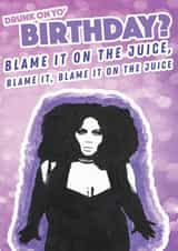 Lizzo Juice Card 42879 created by Steve Light