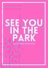 see you Birthday Card 42463 created by Holland & Best