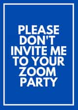 please don't Birthday Card 42465 created by Holland & Best