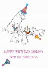 Female Adult Birthday Card 12545 created by Richard Marsh Art