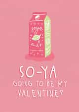 soya going Valentines Day Card 18211 created by Louise Genova