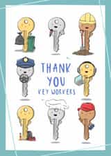 keyworker thank you Thank You Card 42536 created by The Tipsy Turtle