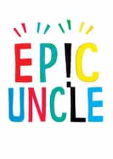 epic uncle Birthday Card 17677 created by Earlybird