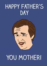alan partridge filmtv Father's Day Card 18194 created by IWB Designs