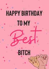 my best Birthday Card 17201 created by The Wish Gifts