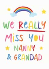 grandparents grandma Just because Card 4819 created by Hello Fridays Studio