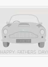 classic car Father's Day Card 17571 created by Ivy Lemon