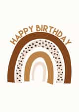 rainbow birthday Card 33333 created by AK Designs