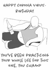 Coronavirus Covid-19 Card 40075 created by Billy Goldsmith