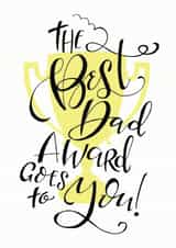 dad award father day card Card 41891 created by Claire Legg