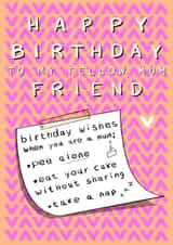 Mum friend Birthday Card 18294 created by Sophie Parker