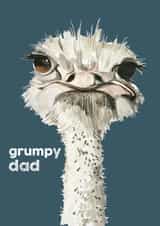 grumpy dad Father's Day Card 37758 created by Cinnamon Aitch