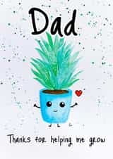 Dad succulent Father's Day Card 39195 created by Lauren Osborne