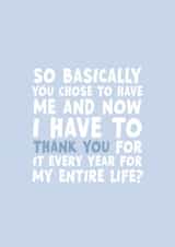 Thanks Dad Father’s Day card created by Forever Blessed