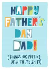 dad father Father's Day Card 42746 created by katie illustrated