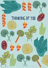 thinking of Thinking of you Card 17589 created by Isabel Canvas