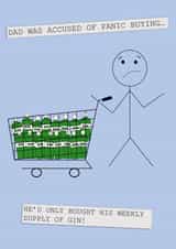 Weekly supply Father's Day card created by Olivia