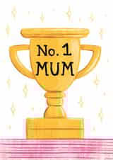 no. 1 mum best mum Mothers Day Card 1061 created by Bethany Christou