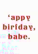 birthday londoner Card 42956 created by Paper + Pasture