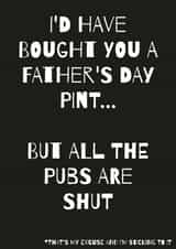 Lockdown Quarantine Father's Day Card 34329 created by JESSICArds