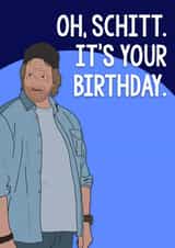 roland schitt schitts creek Birthday Card 12951 created by Pink + Pip