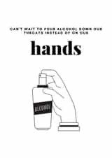 coronavirus lockdown Card 43243 created by Grad School Stationer