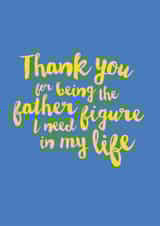 Thank you to my father figure card created by Elaine Miles