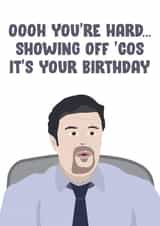 Your hard The office birthday card created by James  Steer
