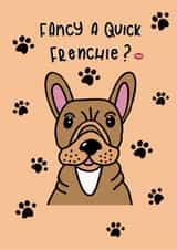 Frenchie french bulldog Anniversary Card 37805 created by Emma Riches - Emma Riches Art