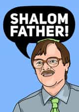 Shalom Father! Fathers Day created by Bubble&Cheek