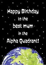 star trek startrek Birthday Card 15633 created by size3art