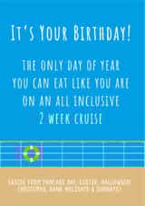 Foodie Cruise Birthday Card created by Creative Gemz