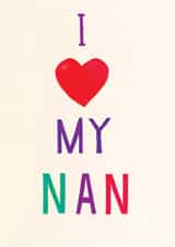 nan love Birthday Card 17680 created by Earlybird