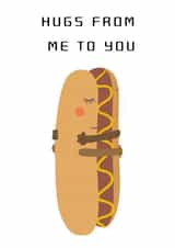 hugs hotgogs Card 42441 created by crystal chou