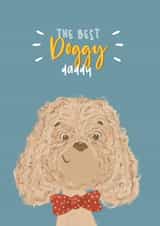 dog dad cockapoo Father's Day Card 42493 created by Lily and Daisy