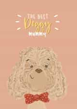 cockapoo cockerpoo Mothers Day Card 42494 created by Lily and Daisy